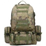 Рюкзак со съемными подсумками 50L Molle Assault Tactical ATACS FG 